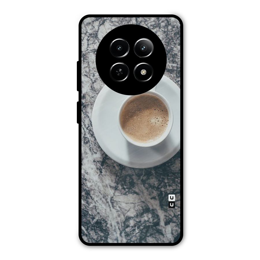 Coffee On Marble Metal Back Case for Realme Narzo 70x 5G