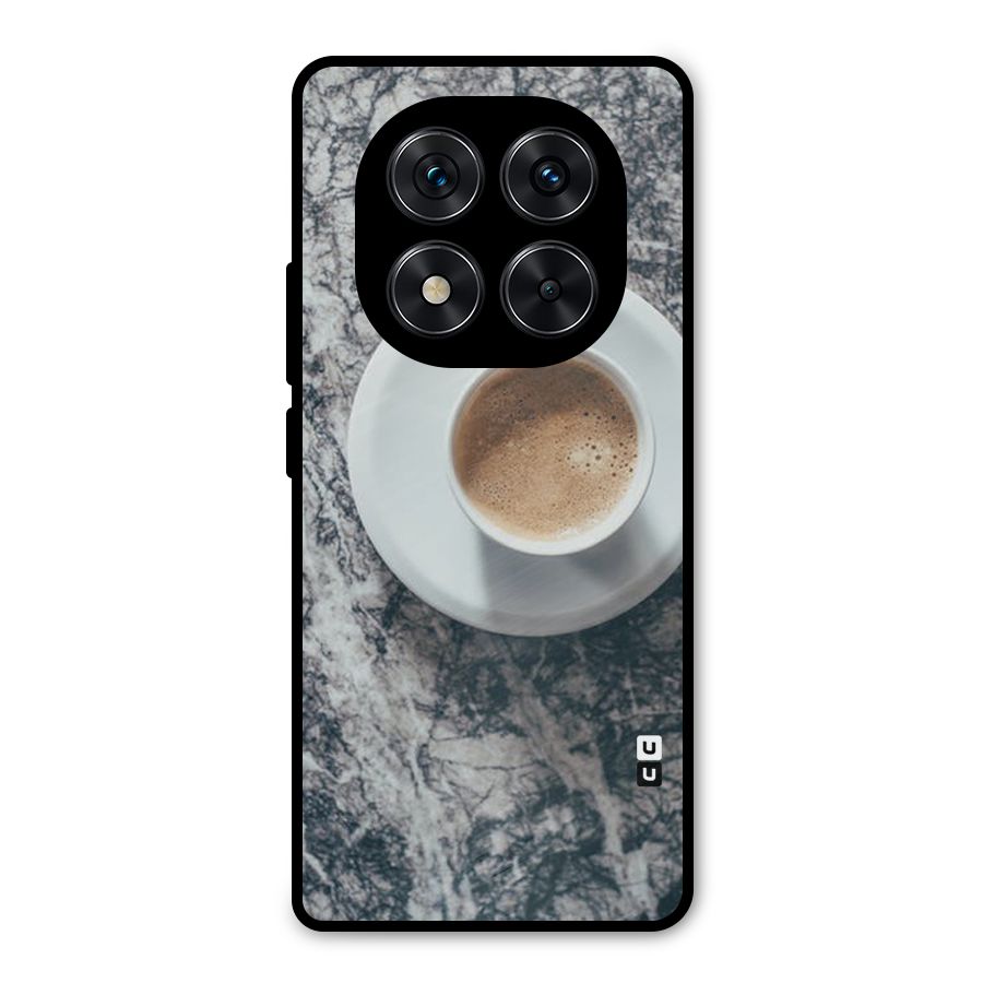 Coffee On Marble Metal Back Case for Redmi Note 14 Pro 5G
