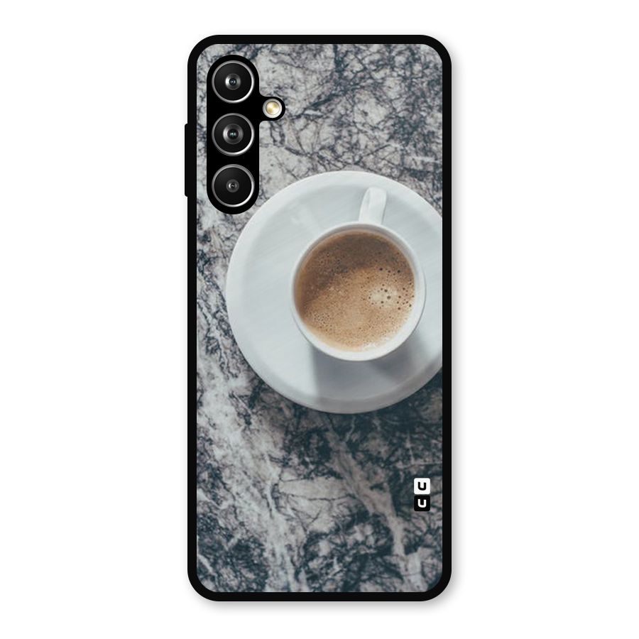 Coffee On Marble Metal Back Case for Samsung Galaxy M54