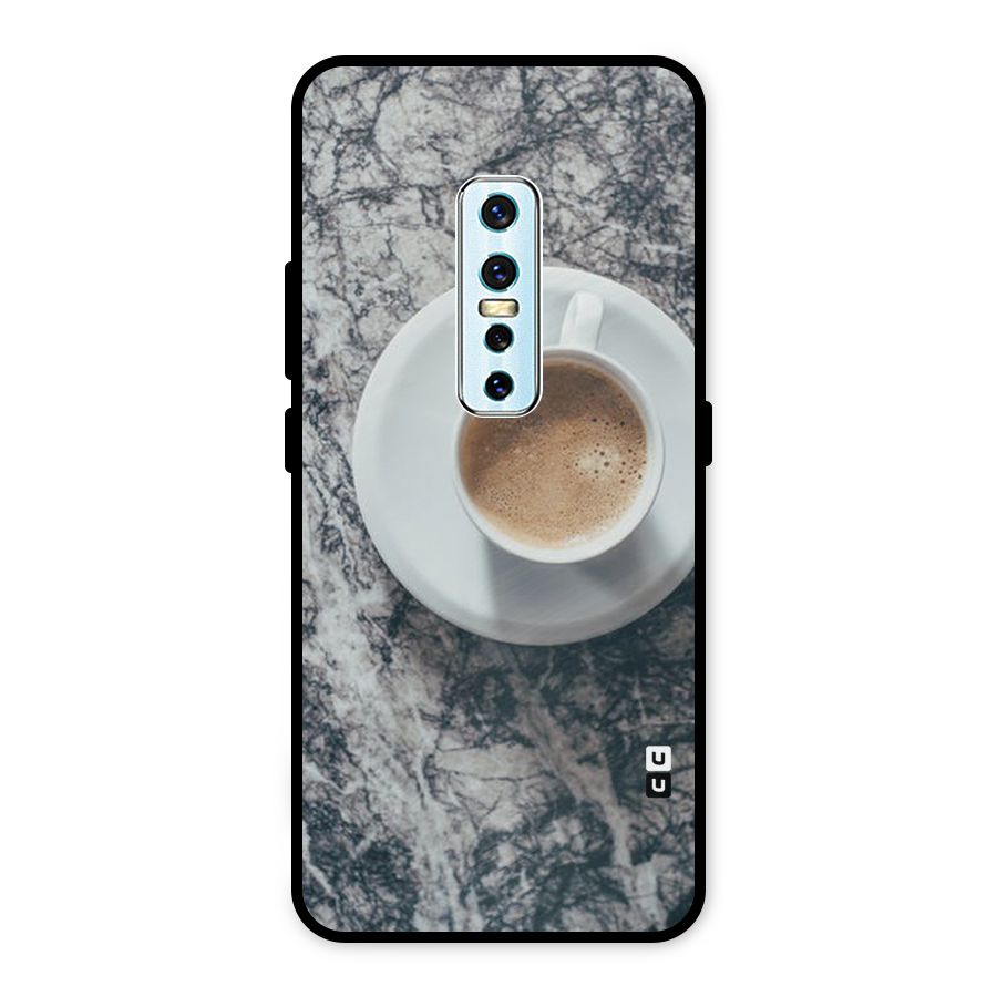 Coffee On Marble Metal Back Case for Vivo V17 Pro