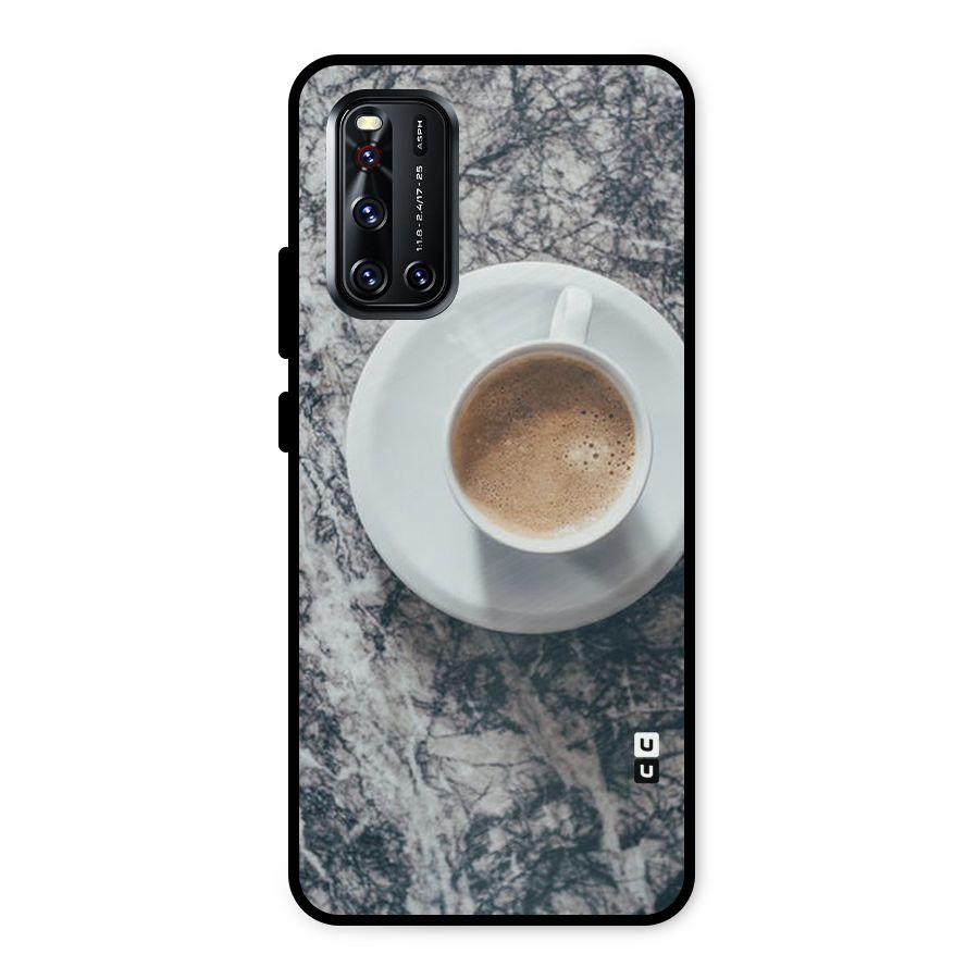 Coffee On Marble Metal Back Case for Vivo V19