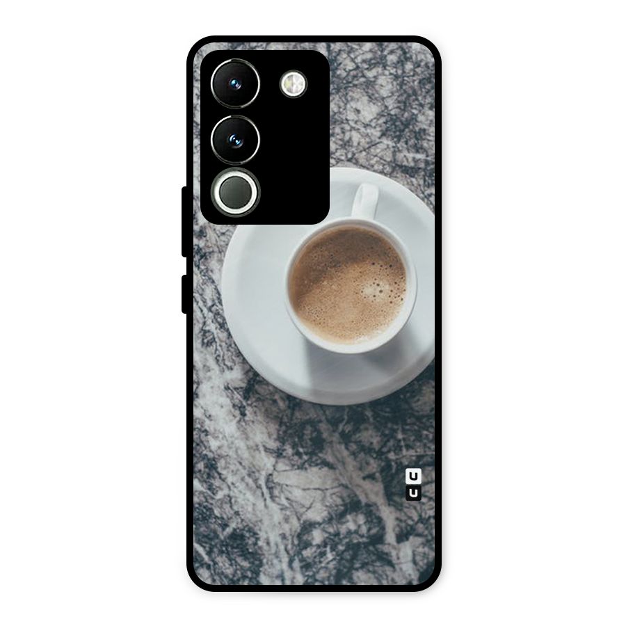 Coffee On Marble Metal Back Case for Vivo Y200