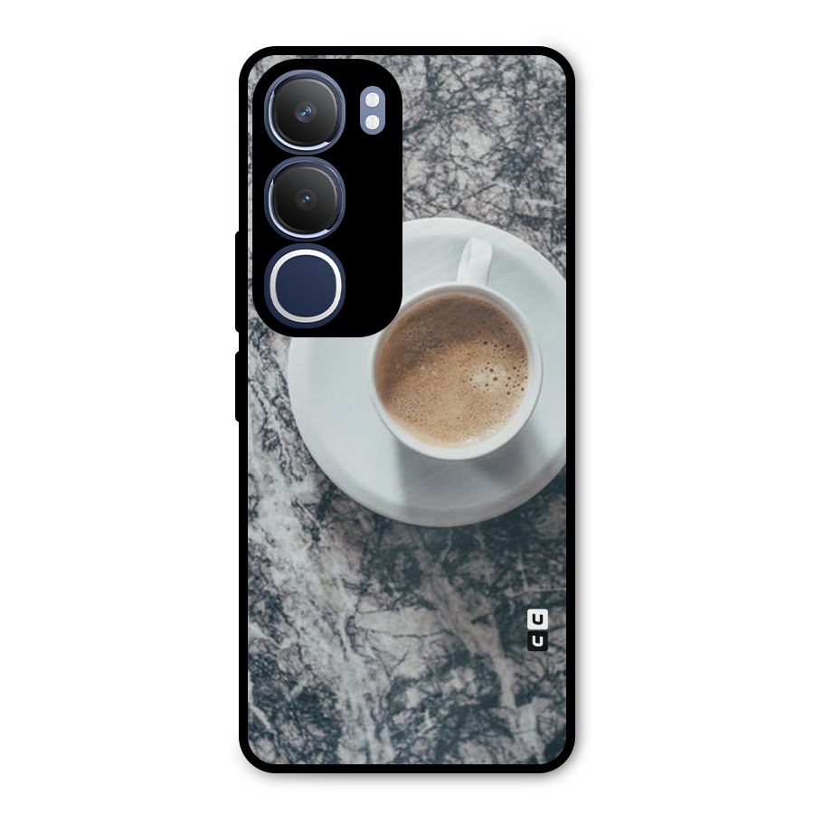 Coffee On Marble Metal Back Case for Vivo Y29