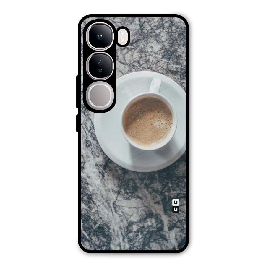 Coffee On Marble Metal Back Case for Vivo Y300