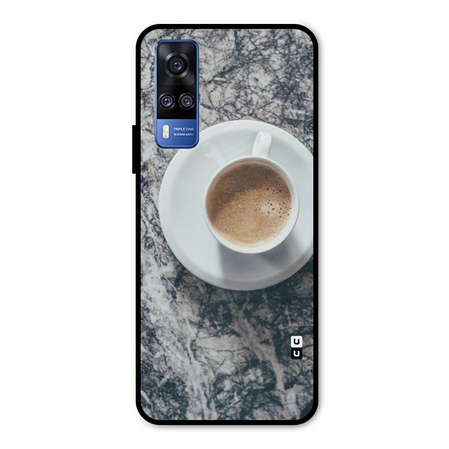 Coffee On Marble Metal Back Case for Vivo Y51A