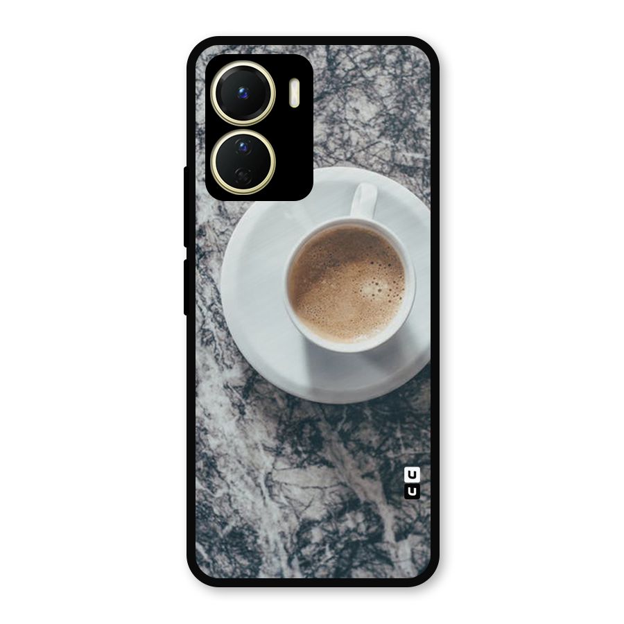 Coffee On Marble Metal Back Case for Vivo Y56