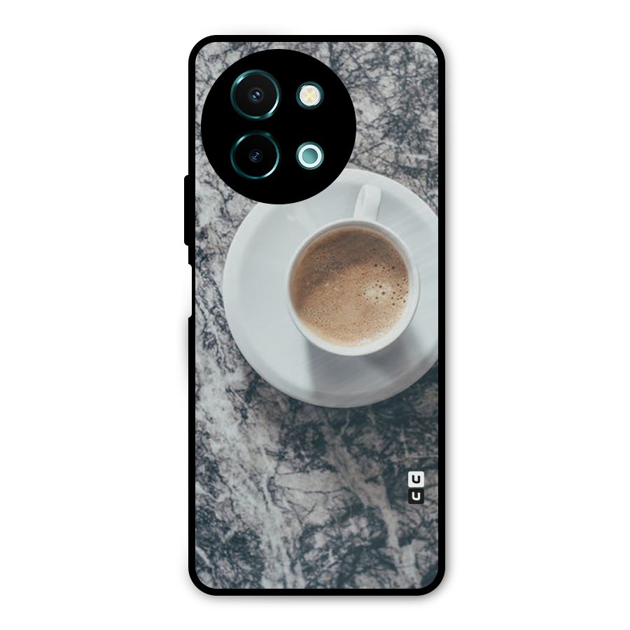 Coffee On Marble Metal Back Case for Vivo Y58