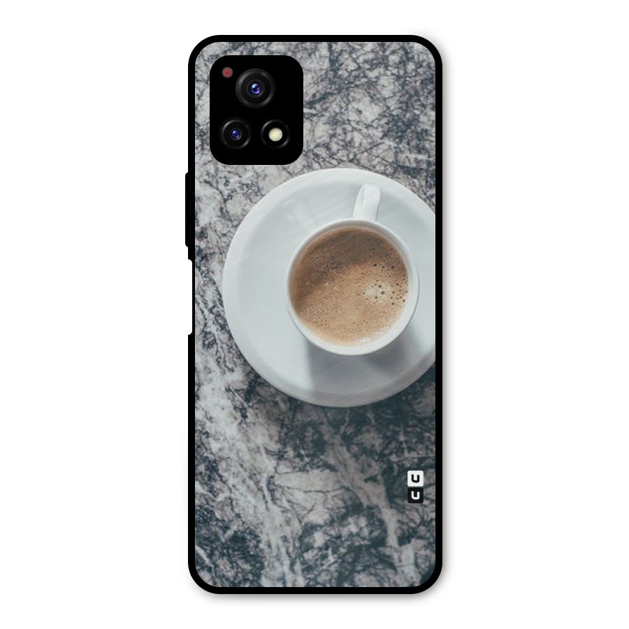 Coffee On Marble Metal Back Case for Vivo Y72 5G