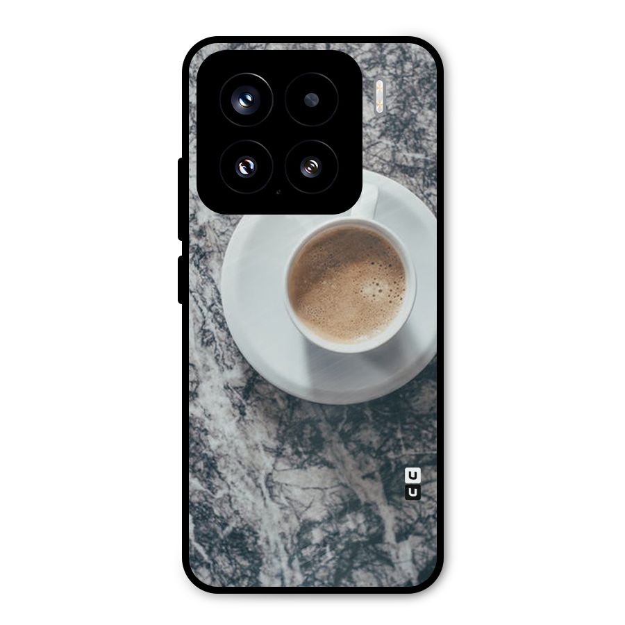 Coffee On Marble Metal Back Case for Xiaomi 15