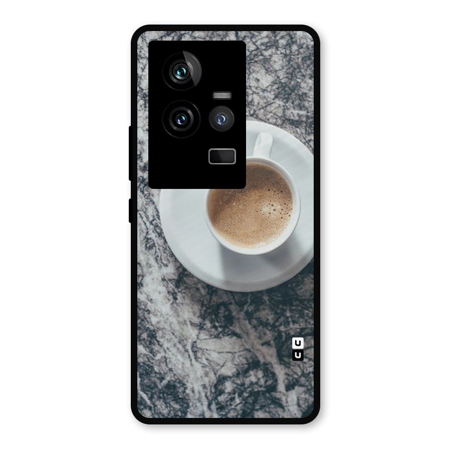 Coffee On Marble Metal Back Case for iQOO 11 5G