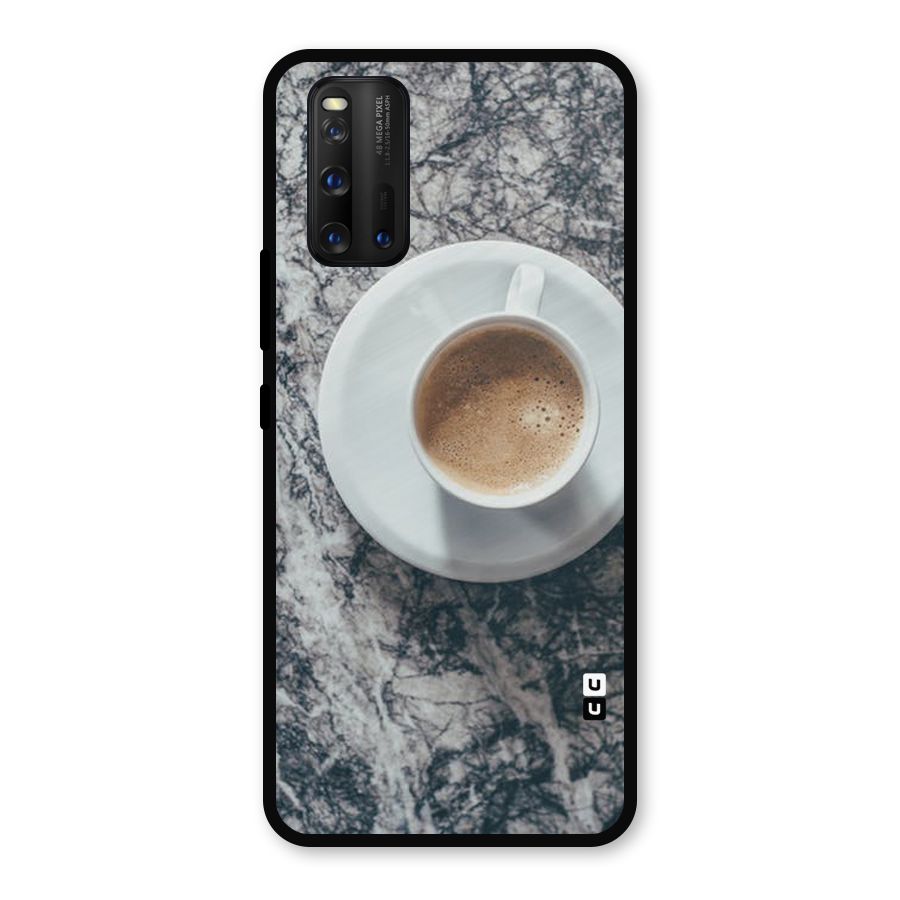 Coffee On Marble Metal Back Case for iQOO 3