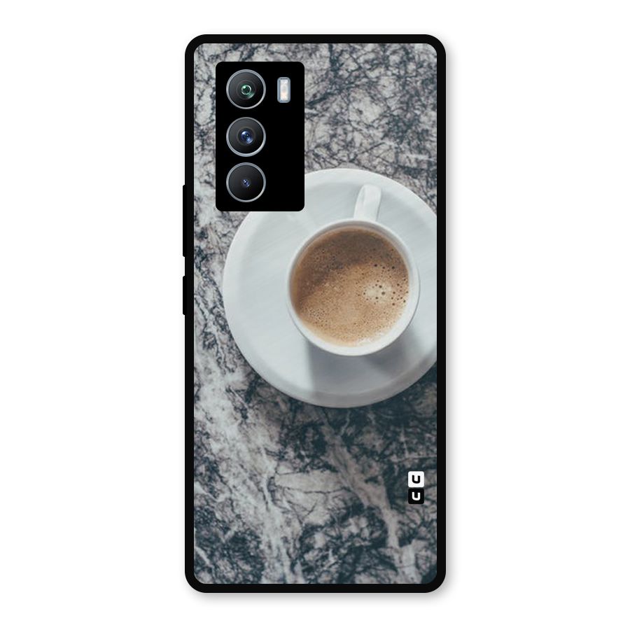 Coffee On Marble Metal Back Case for iQOO 9 SE