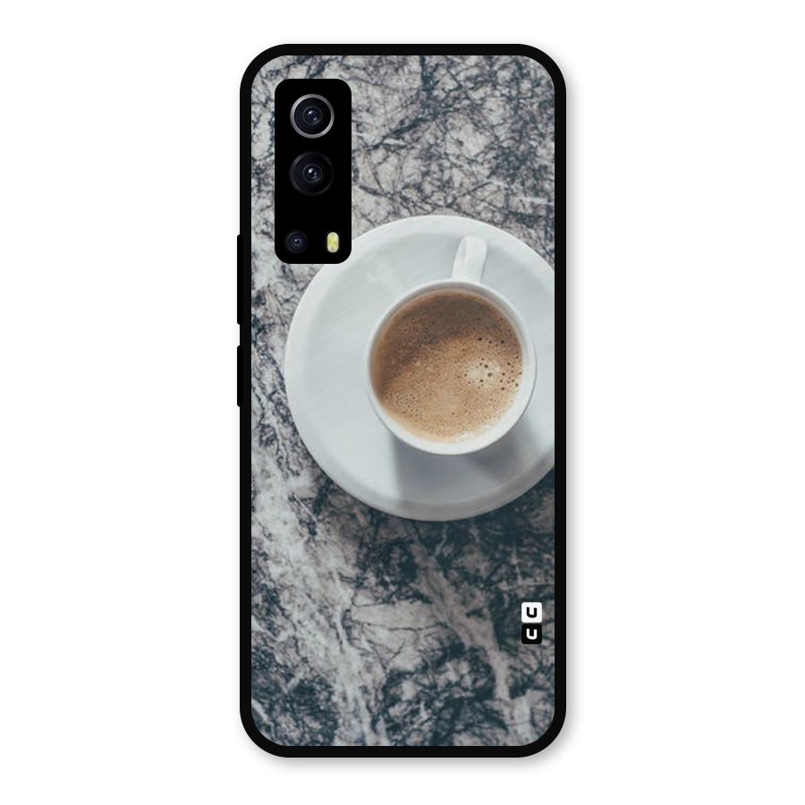 Coffee On Marble Metal Back Case for iQOO Z3
