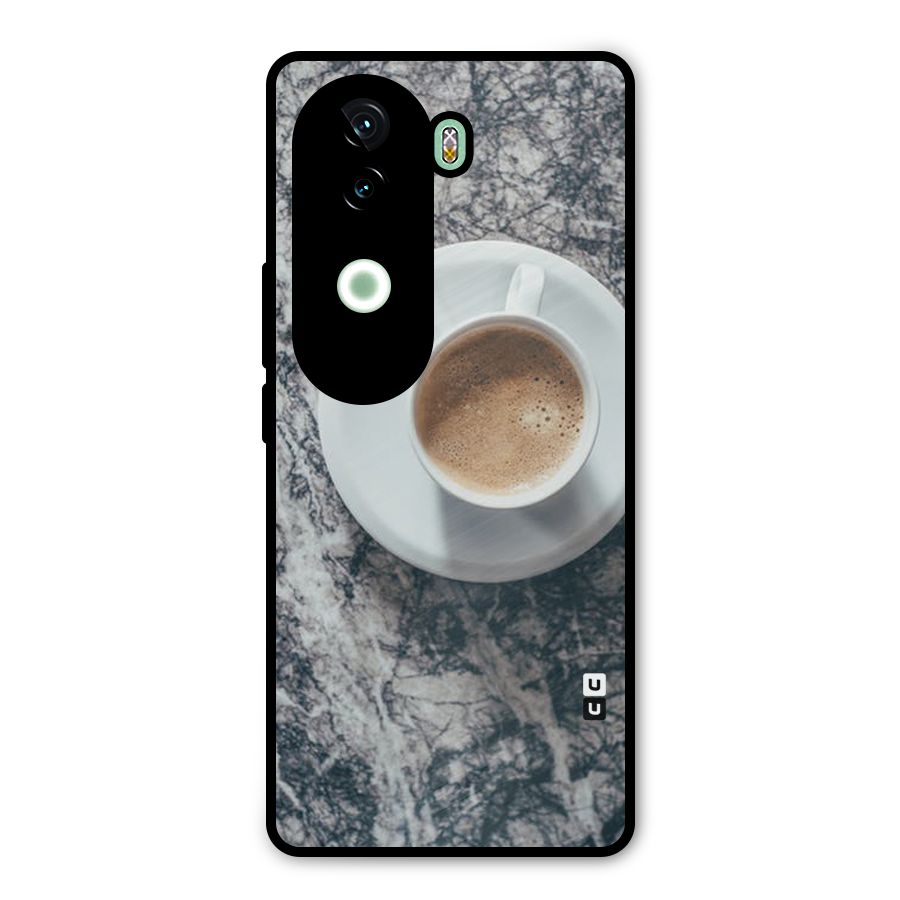Coffee On Marble Metal Back Case for iQOO Z9s