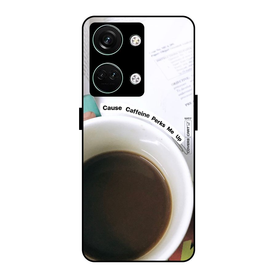 Coffee Perks Glass Back Case for Oneplus Nord 3