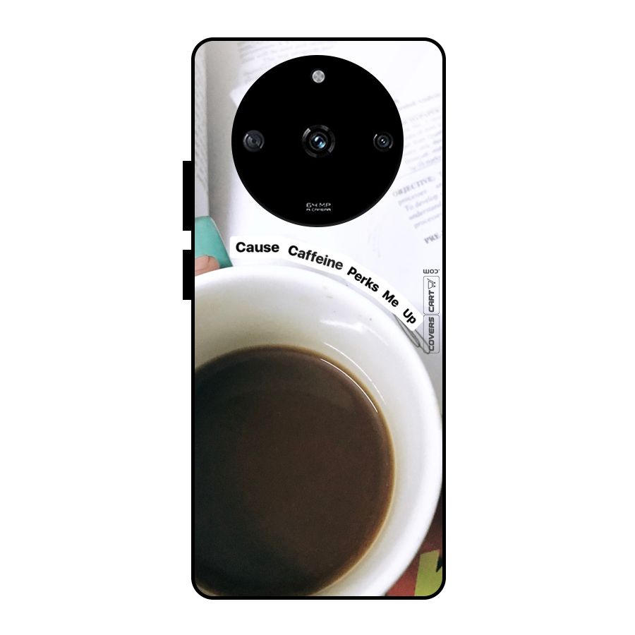 Coffee Perks Glass Back Case for Realme Narzo 60 5G