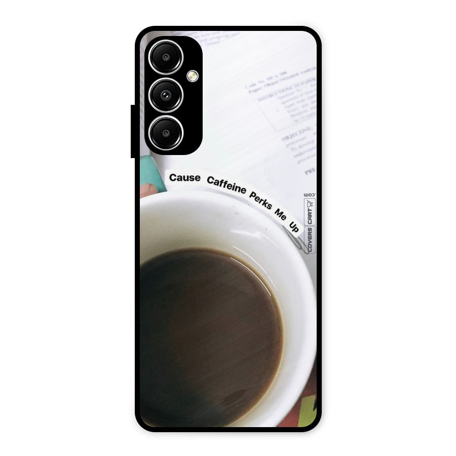 Coffee Perks Metal Back Case for Galaxy A05s