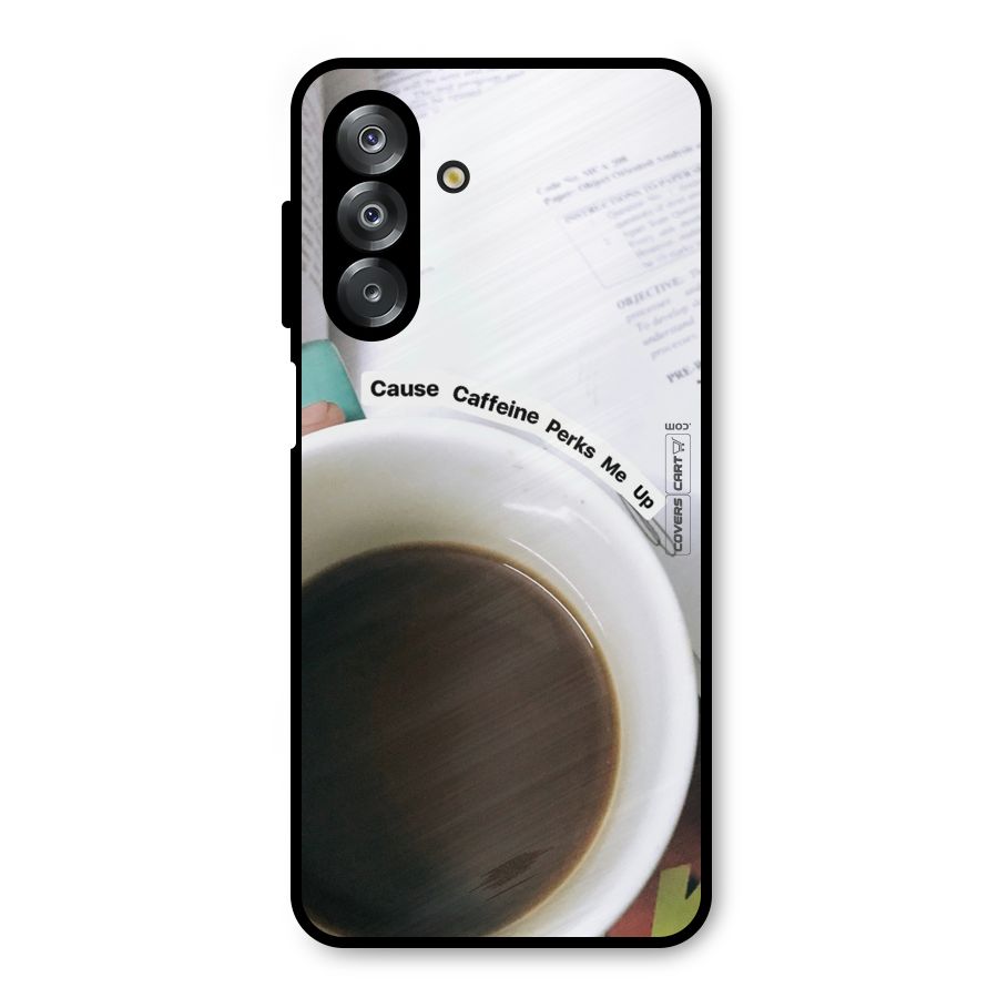Coffee Perks Metal Back Case for Galaxy A26