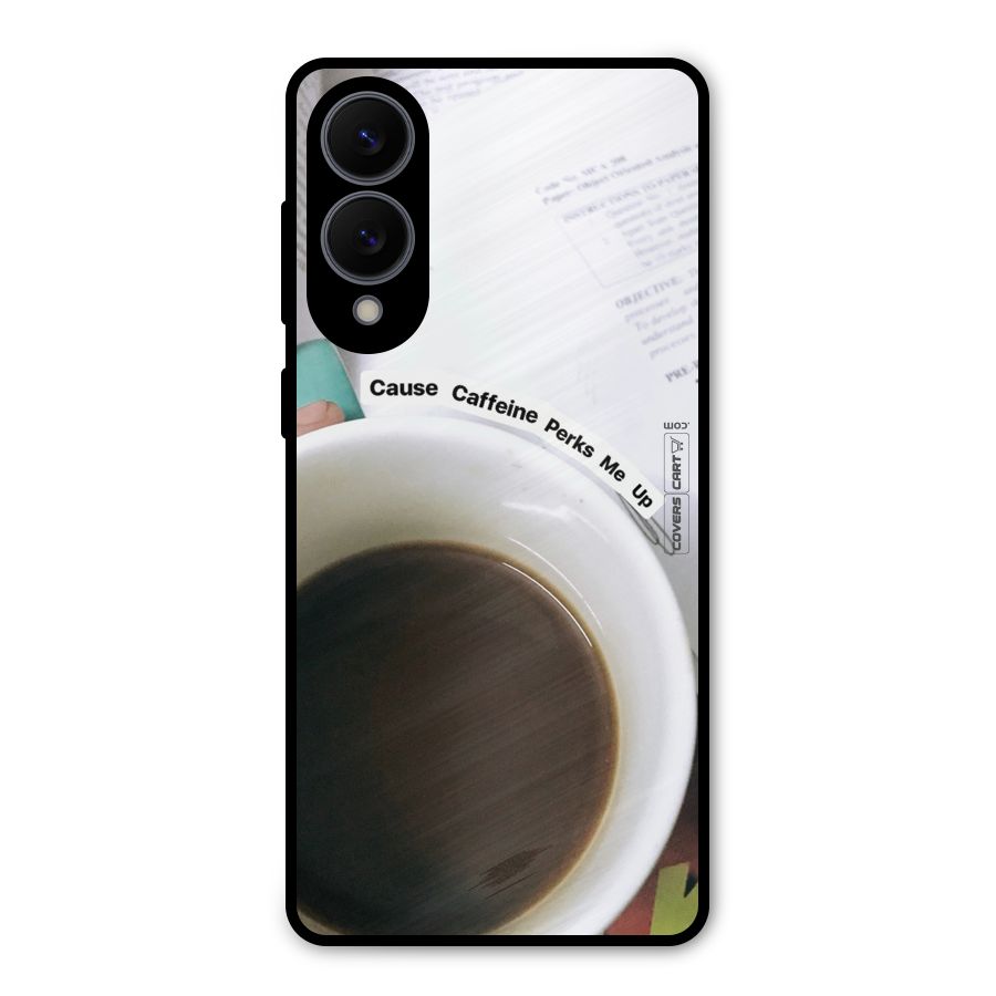 Coffee Perks Metal Back Case for Galaxy S25 Edge