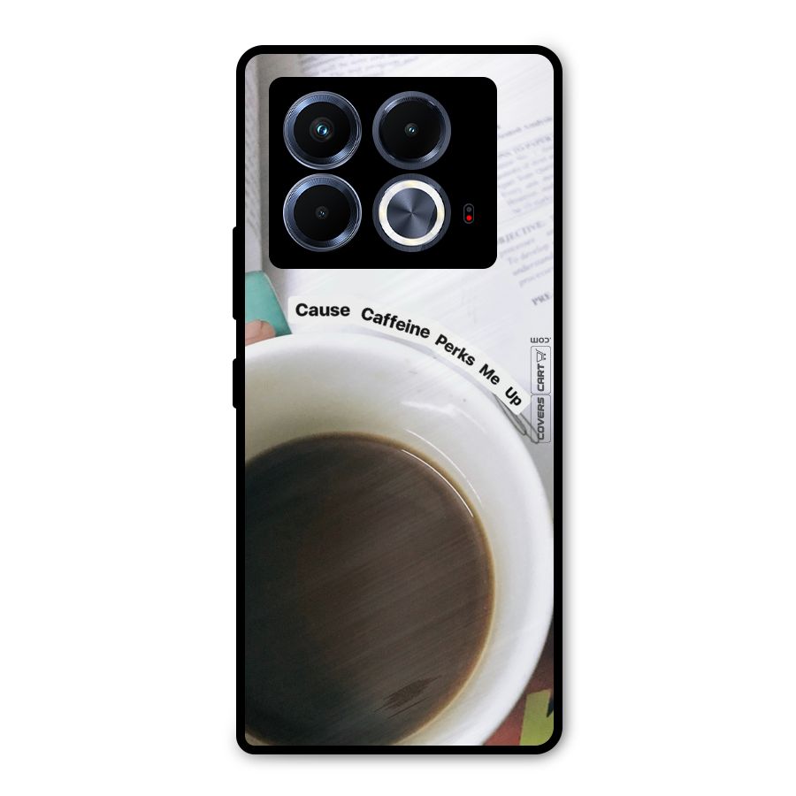 Coffee Perks Metal Back Case for Infinix Note 40 5G