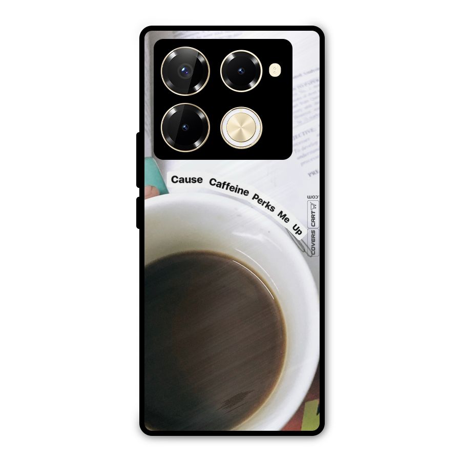 Coffee Perks Metal Back Case for Infinix Note 40 Pro Plus