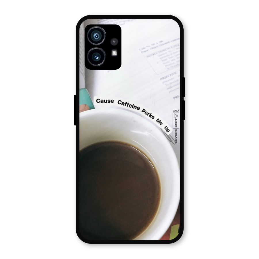 Coffee Perks Metal Back Case for Nothing Phone 1