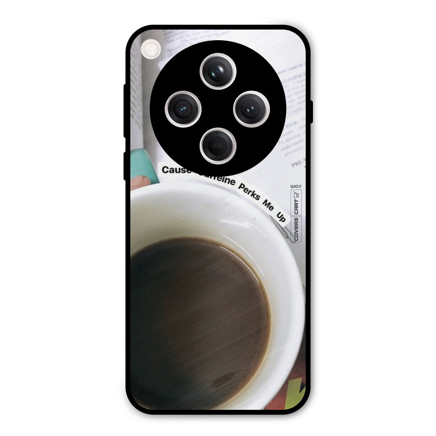 Coffee Perks Metal Back Case for Oppo Find X8