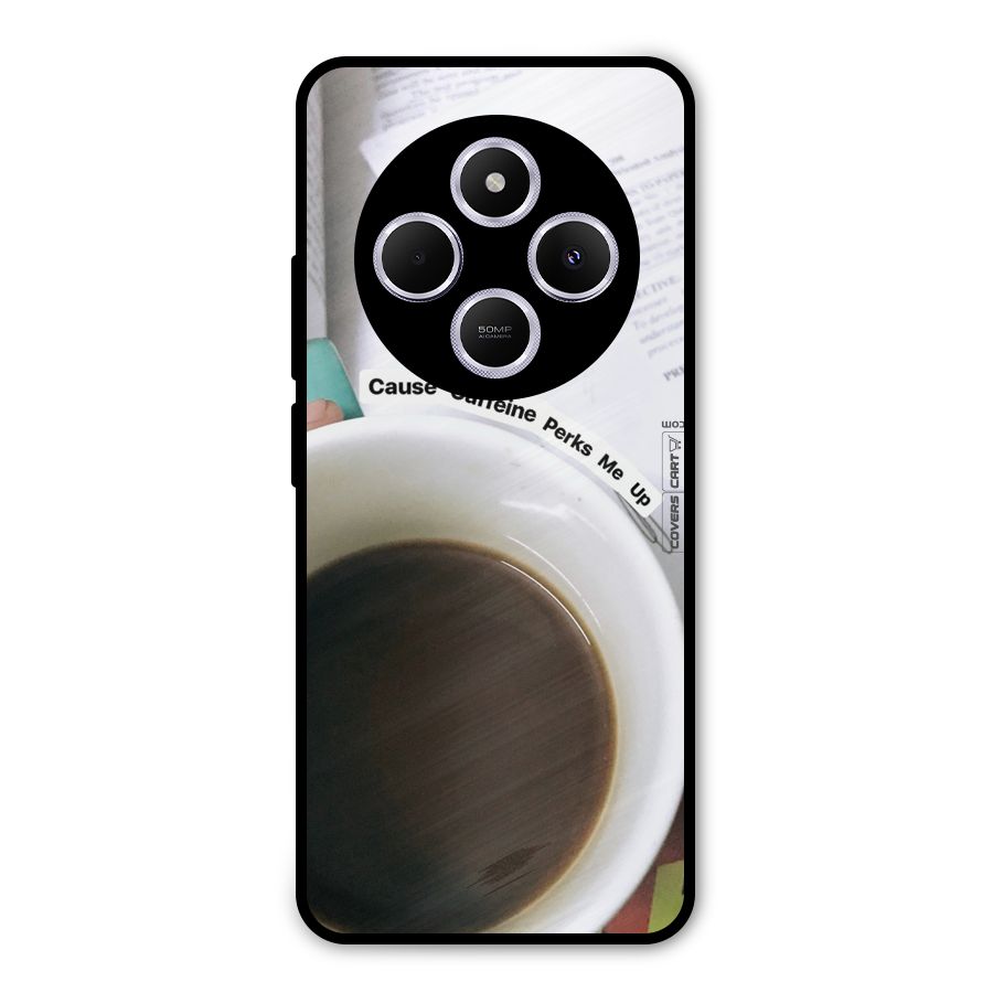 Coffee Perks Metal Back Case for Poco M7