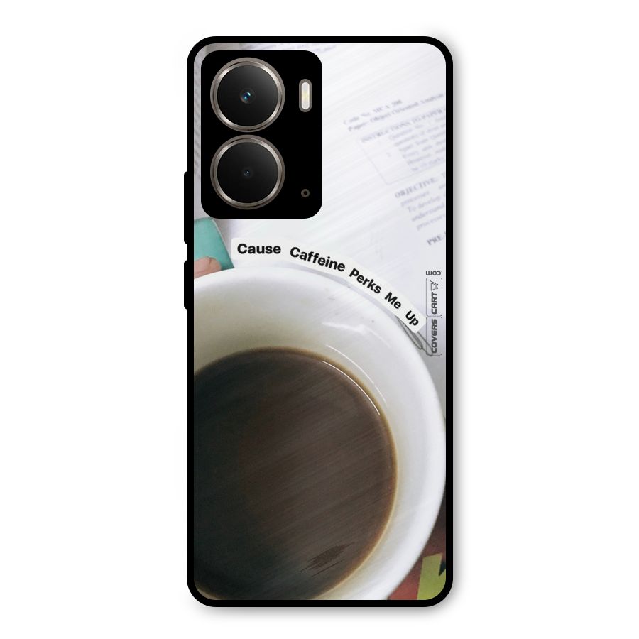 Coffee Perks Metal Back Case for Realme P3