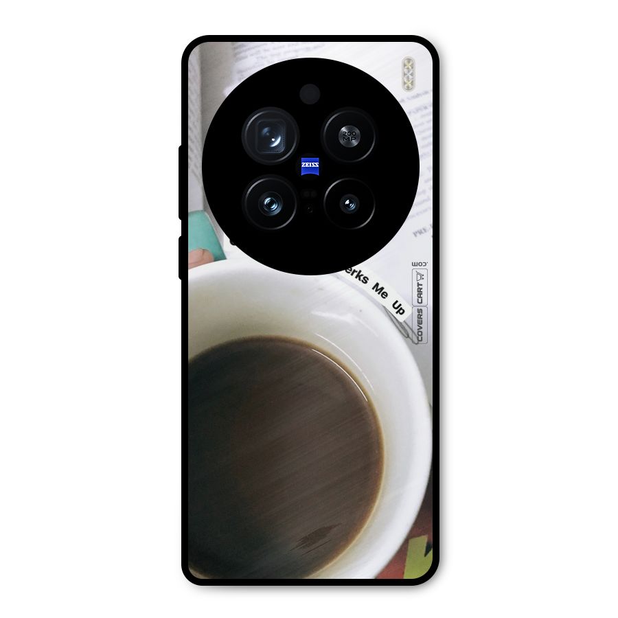 Coffee Perks Metal Back Case for Vivo X200 Pro