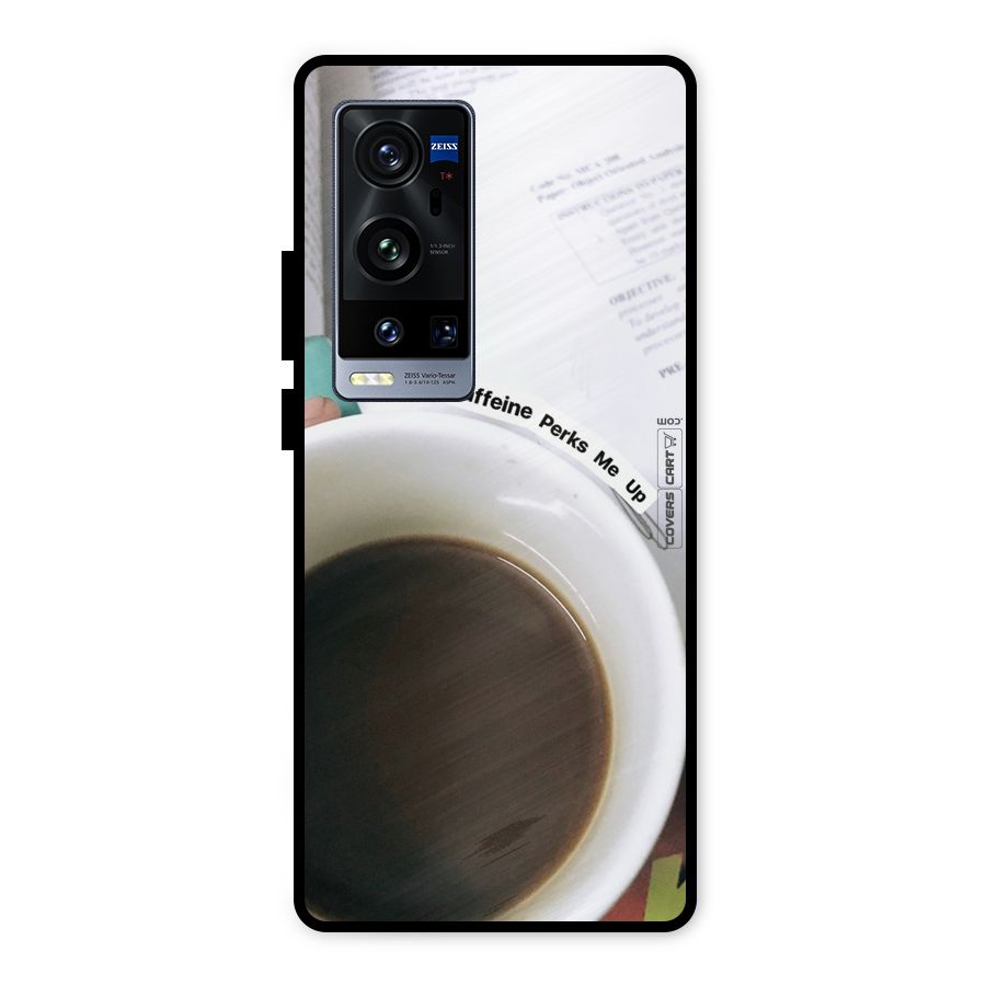 Coffee Perks Metal Back Case for Vivo X60 Pro Plus