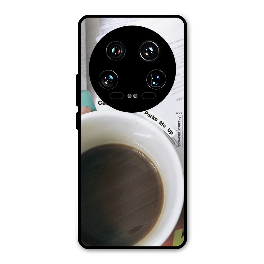 Coffee Perks Metal Back Case for Xiaomi 14 Ultra