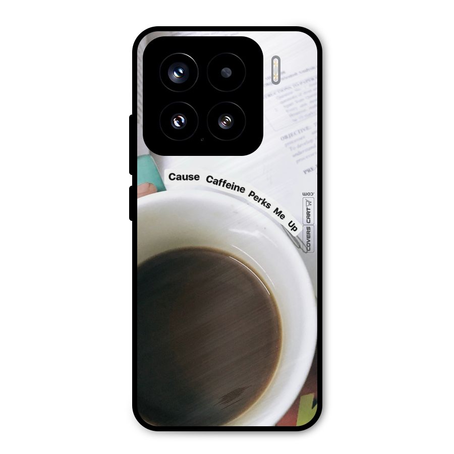 Coffee Perks Metal Back Case for Xiaomi 15