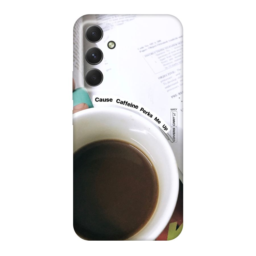 Coffee Perks Original Polycarbonate Back Case for Galaxy A54