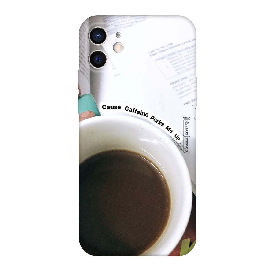 Coffee Perks Original Polycarbonate Back Case for iPhone 12