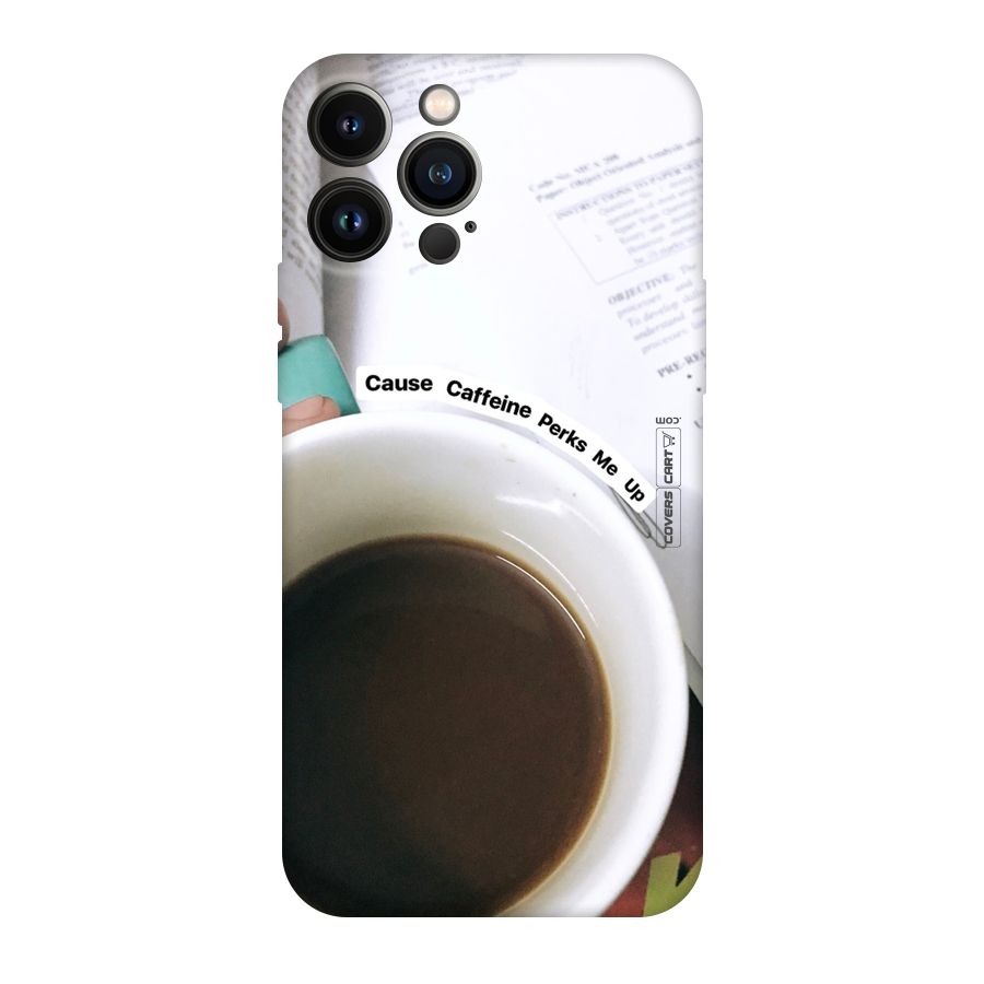 Coffee Perks Original Polycarbonate Back Case for iPhone 13 Pro Max