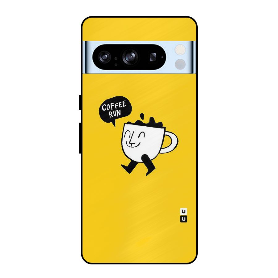 Coffee Run Metal Back Case for Google Pixel 8 Pro