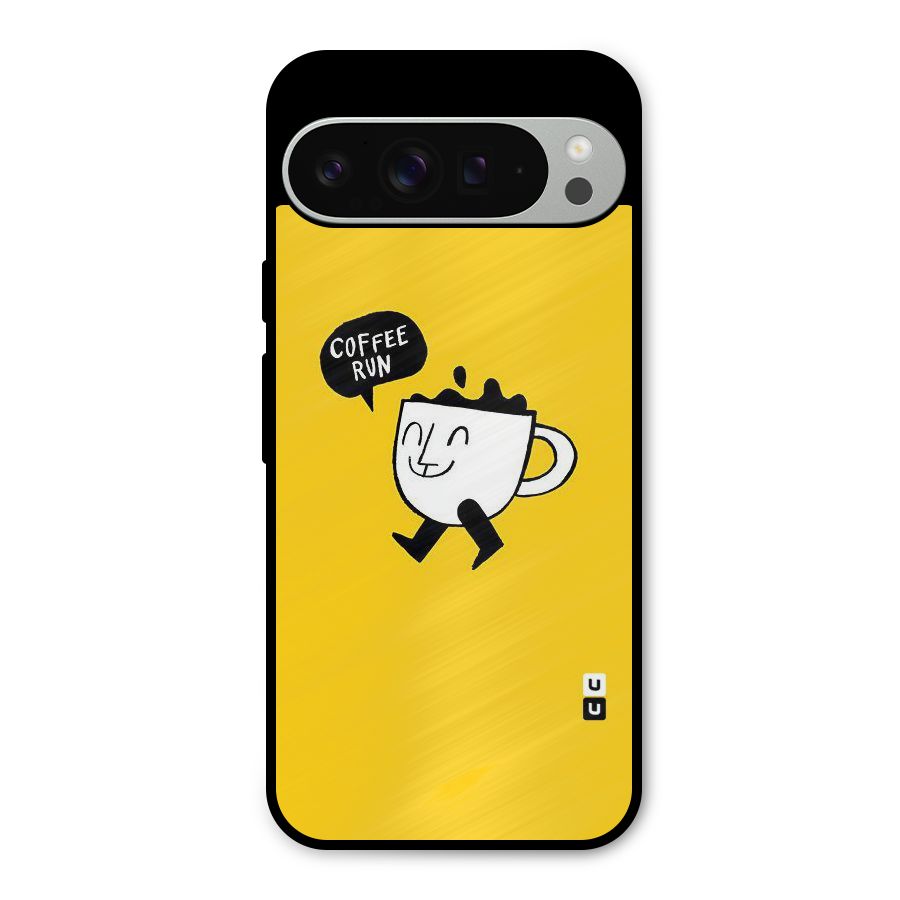 Coffee Run Metal Back Case for Google Pixel 9 Pro XL