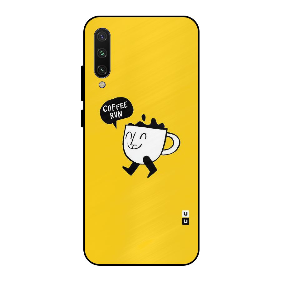 Coffee Run Metal Back Case for Mi A3