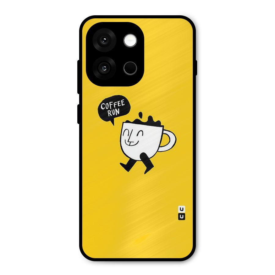 Coffee Run Metal Back Case for OnePlus 13s