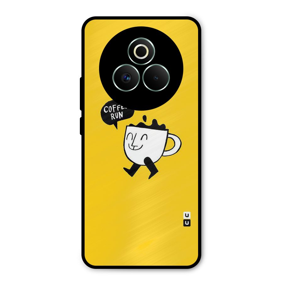 Coffee Run Metal Back Case for Realme P3 Pro