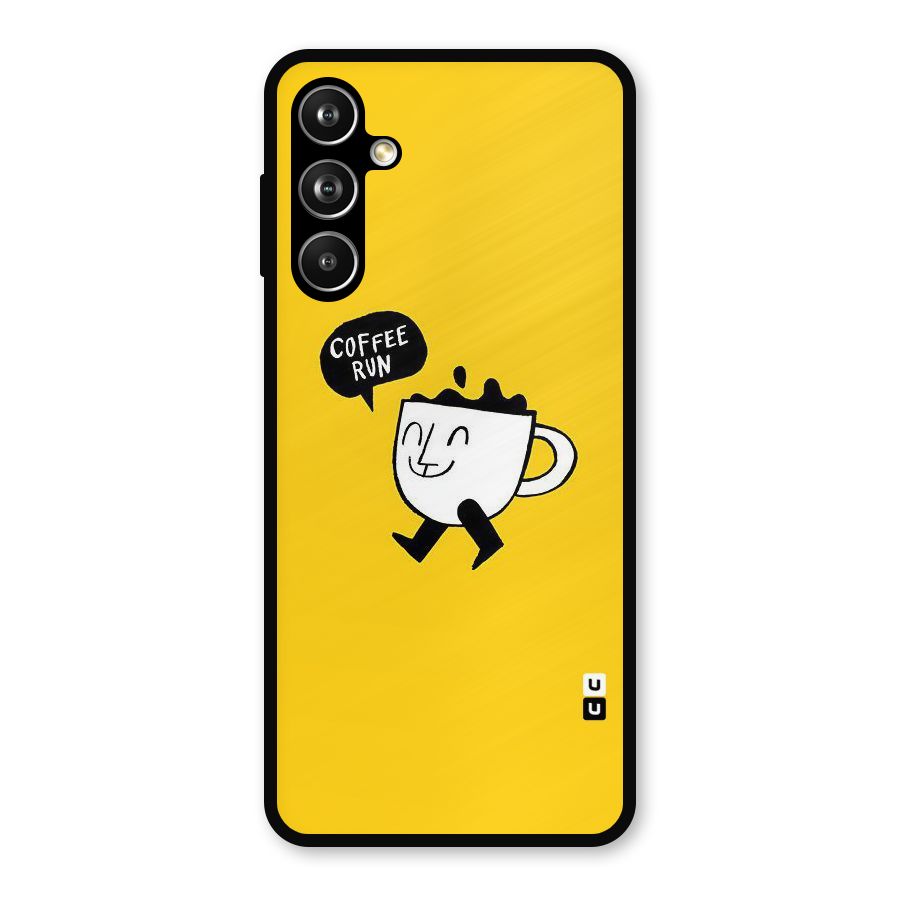 Coffee Run Metal Back Case for Samsung Galaxy M54