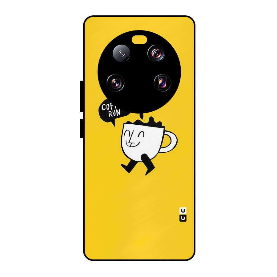 Coffee Run Metal Back Case for Xiaomi 13 Ultra