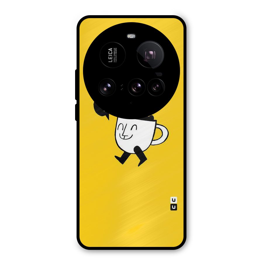 Coffee Run Metal Back Case for Xiaomi 15 Ultra