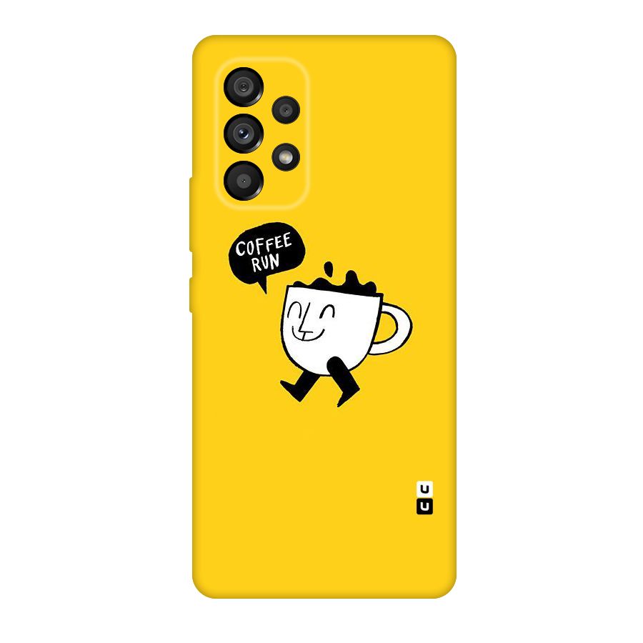 Coffee Run Original Polycarbonate Back Case for Galaxy A53 5G