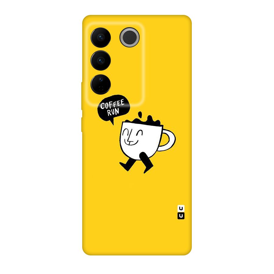 Coffee Run Original Polycarbonate Back Case for Vivo V27