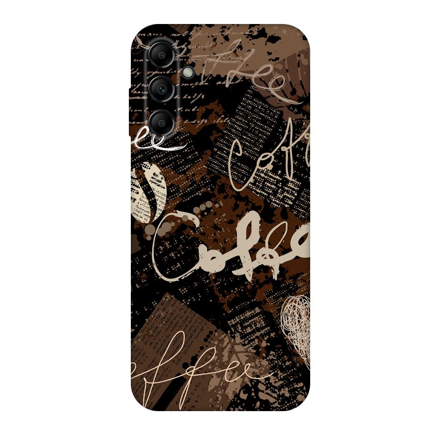 Coffee Scribbles Original Polycarbonate Back Case for Galaxy A14 5G