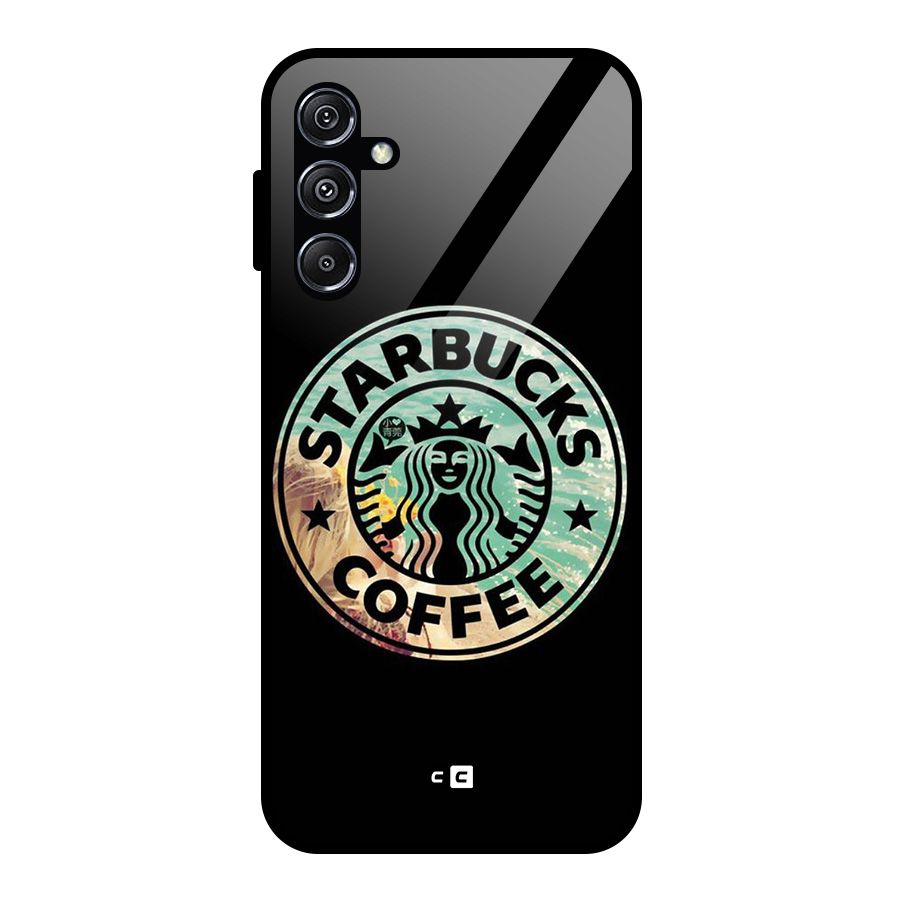 Coffee StarBucks Glass Back Case for Galaxy M34 5G