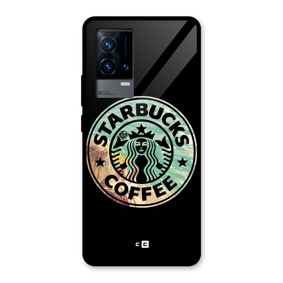 Coffee StarBucks Glass Back Case for iQOO 9 5G