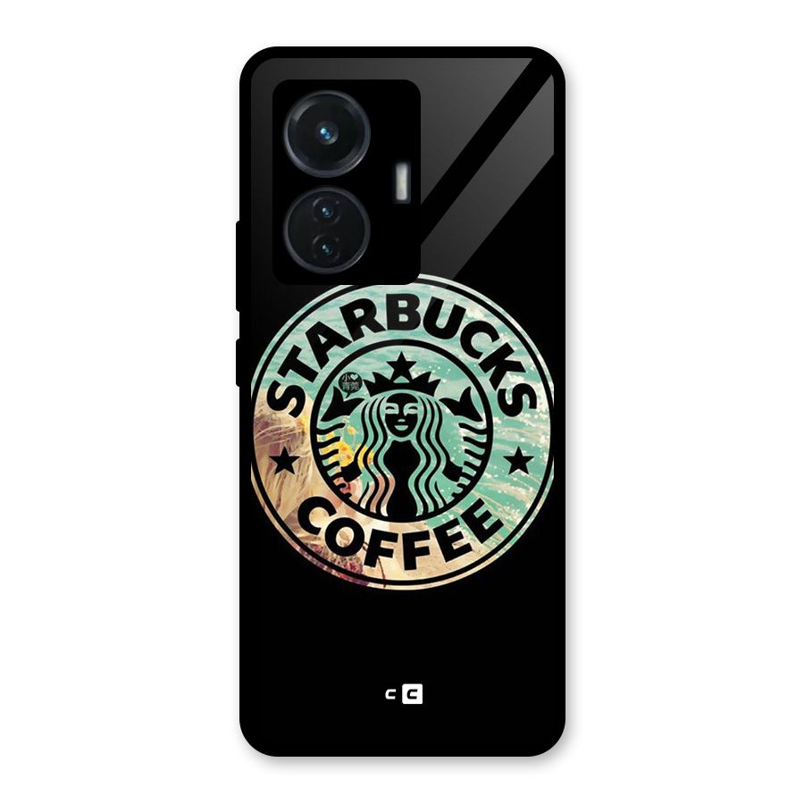 Coffee StarBucks Glass Back Case for iQOO Z6 44W